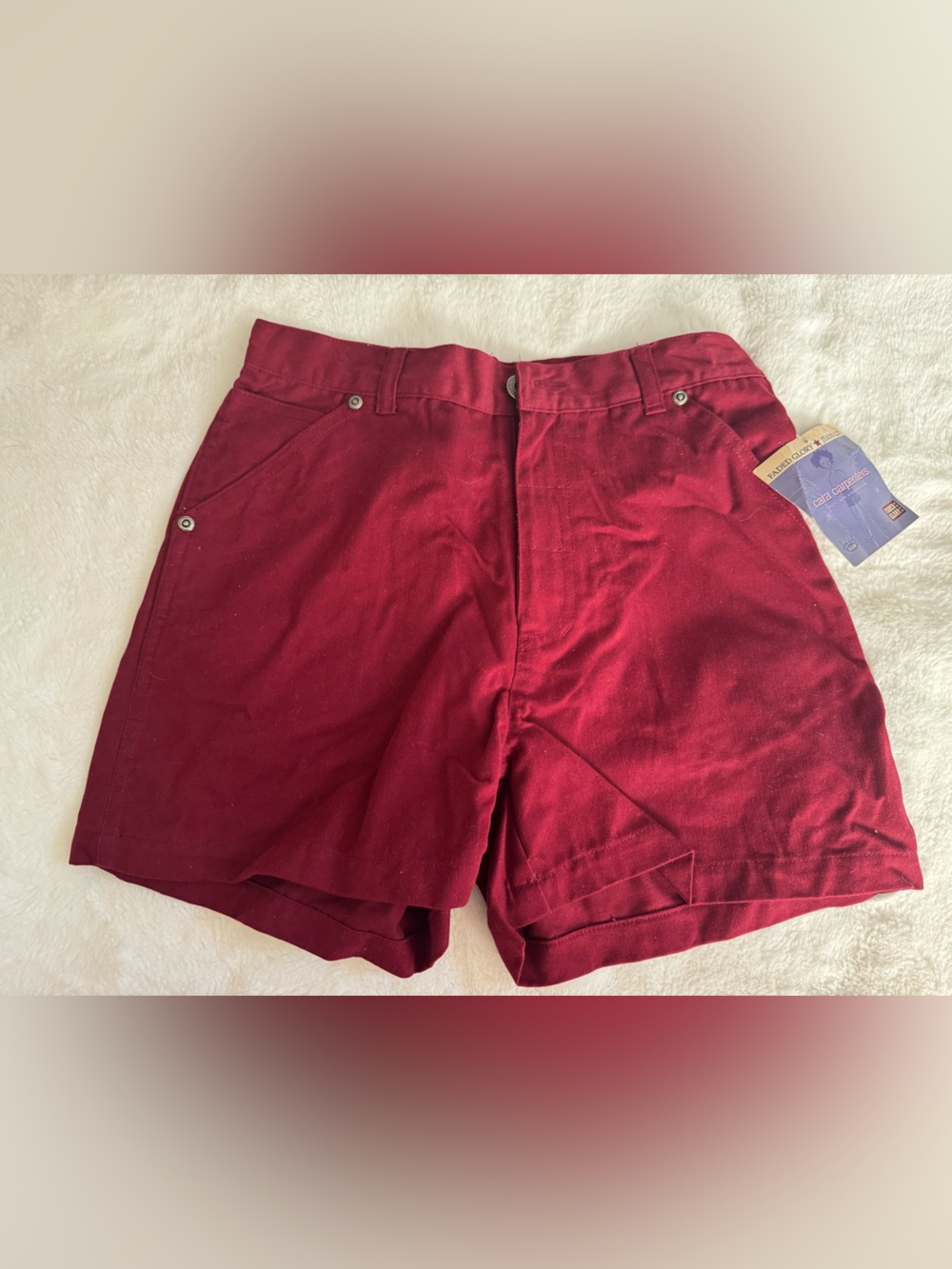 Faded Glory Burgundy Kids Shorts